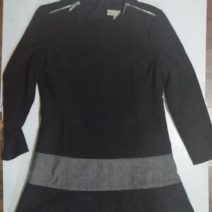 Michael Kors Sweater Dress Size 12 A Skirt